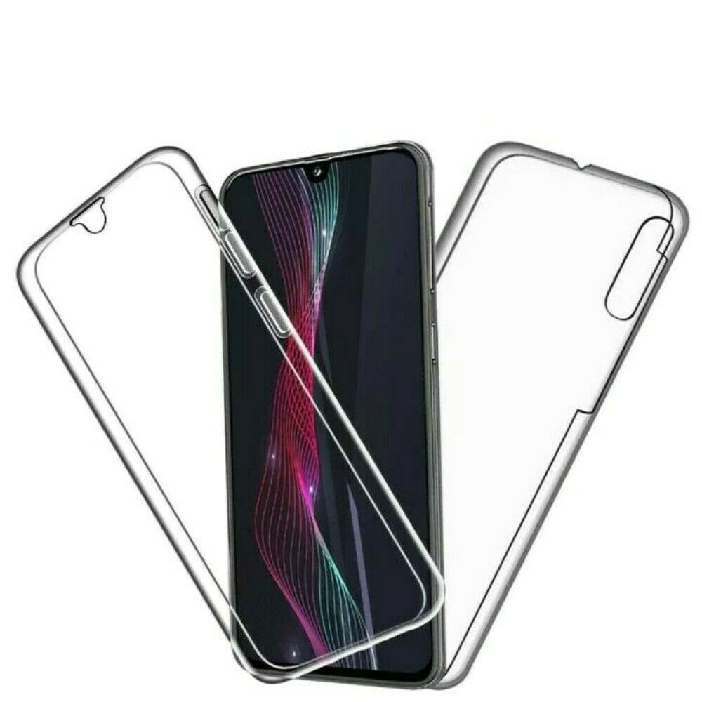 360° GRAD HANDY HÜLLE FÜR SAMSUNG APPLE HUAWEI SCHUTZHÜLLE TPU SILIKON KLAR HUAWEI CASE COVER