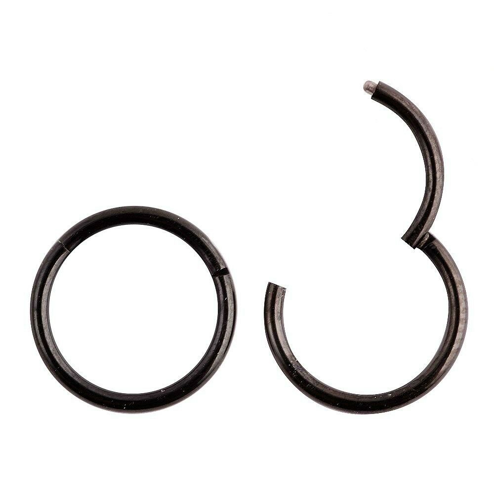 Clicker Septum Piercing Helix Ring Scharnier Ohr Segment Tragus Lippe Klicker